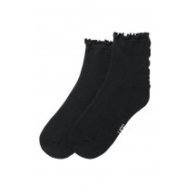 UGG KARSYN LETTUCE EDGE QUARTER II ΜΕΣΑΙΕΣ ΚΑΛΤΣΕΣ ΓΥΝΑΙΚΕΙΕΣ BLACK