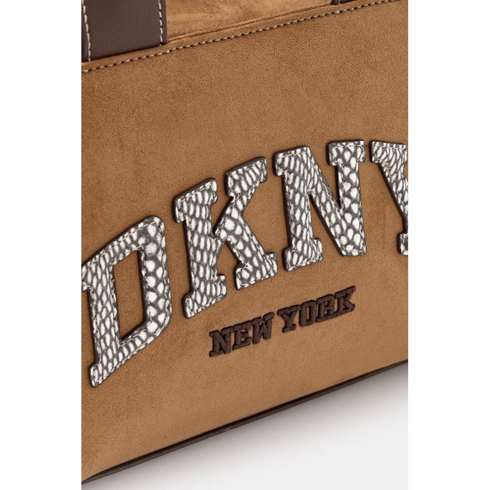 DKNY HANDLEE SM TOTE HANDBAG R62AMC80 ΤΣΑΝΤΑ ΓΥΝΑΙΚΕΙΑ ALMOND