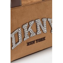 DKNY HANDLEE SM TOTE HANDBAG R62AMC80 ΤΣΑΝΤΑ ΓΥΝΑΙΚΕΙΑ ALMOND