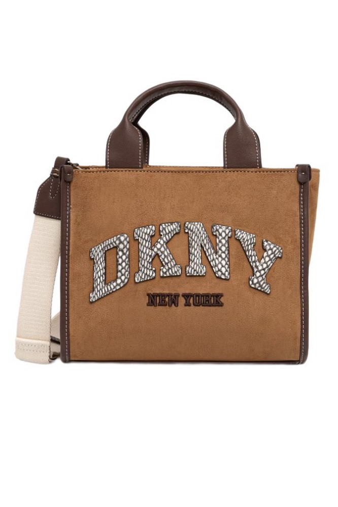 DKNY HANDLEE SM TOTE HANDBAG R62AMC80 ΤΣΑΝΤΑ ΓΥΝΑΙΚΕΙΑ ALMOND