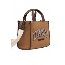 DKNY HANDLEE SM TOTE HANDBAG R62AMC80 ΤΣΑΝΤΑ ΓΥΝΑΙΚΕΙΑ ALMOND