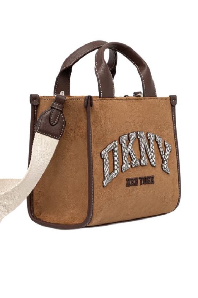 DKNY HANDLEE SM TOTE HANDBAG R62AMC80 ΤΣΑΝΤΑ ΓΥΝΑΙΚΕΙΑ ALMOND