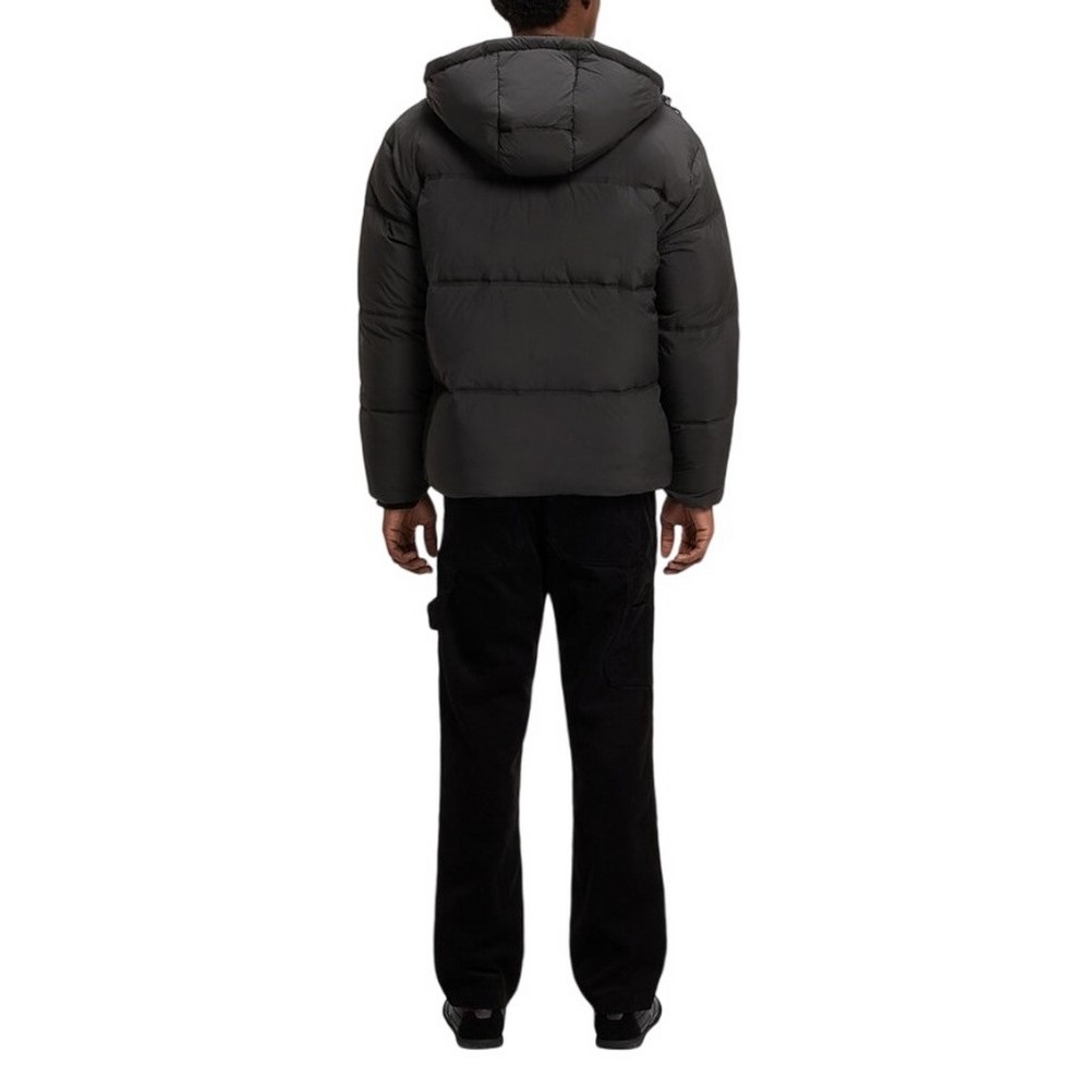 HUGO BOSS BODO CASUAL JACKET ΜΠΟΥΦΑΝ ΑΝΔΡΙΚΟ BLACK