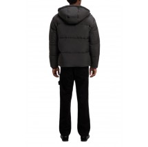 HUGO BOSS BODO CASUAL JACKET ΜΠΟΥΦΑΝ ΑΝΔΡΙΚΟ BLACK