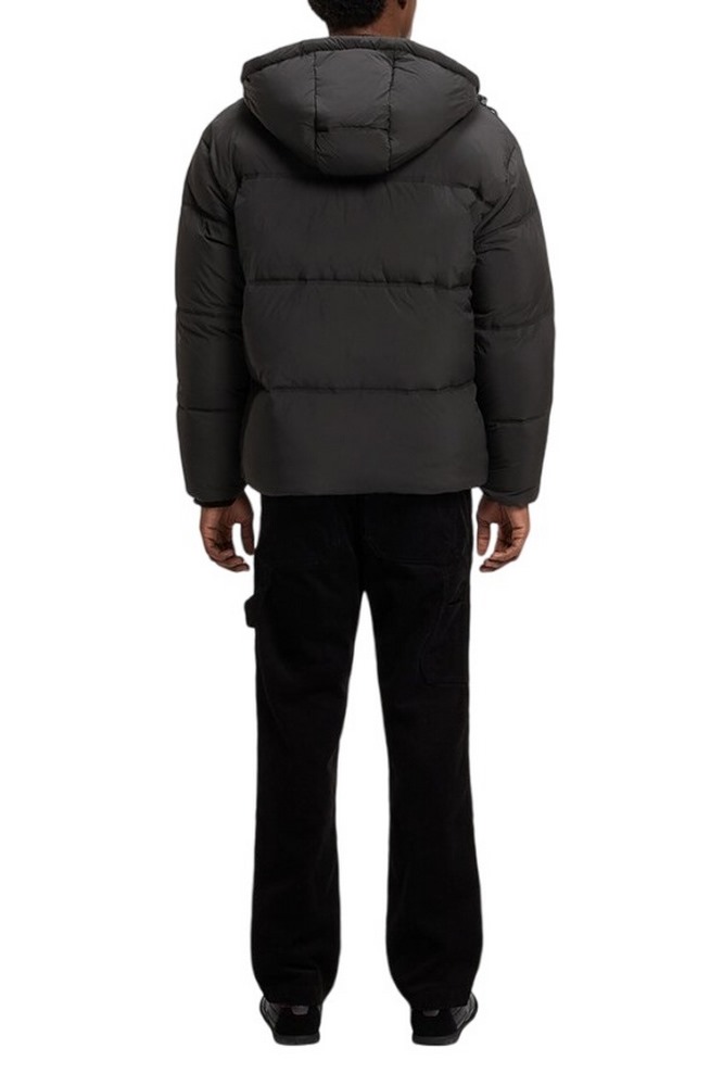 HUGO BOSS BODO CASUAL JACKET ΜΠΟΥΦΑΝ ΑΝΔΡΙΚΟ BLACK