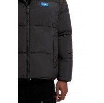 HUGO BOSS BODO CASUAL JACKET ΜΠΟΥΦΑΝ ΑΝΔΡΙΚΟ BLACK