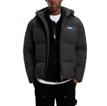 HUGO BOSS BODO CASUAL JACKET ΜΠΟΥΦΑΝ ΑΝΔΡΙΚΟ BLACK