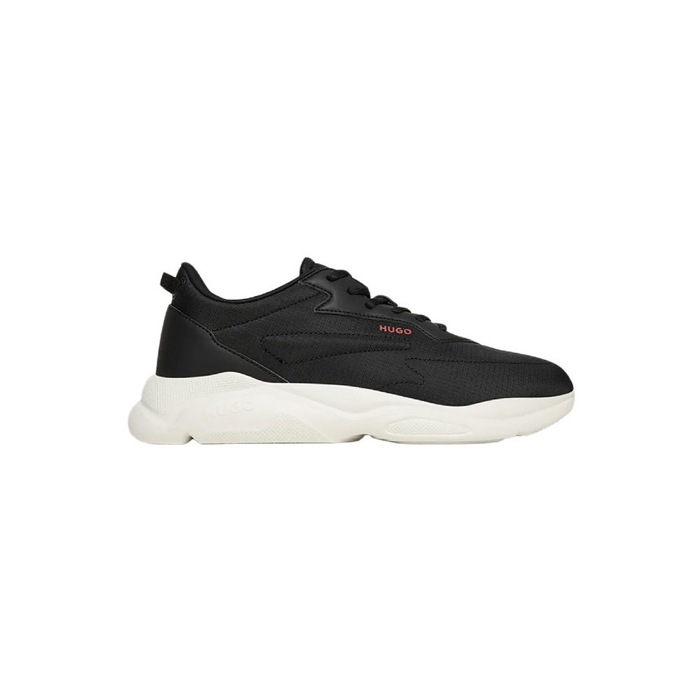 HUGO BOSS LEON RUNN NYRP SNEAKERS ΠΑΠΟΥΤΣΙΑ ΑΝΔΡΙΚΑ BLACK