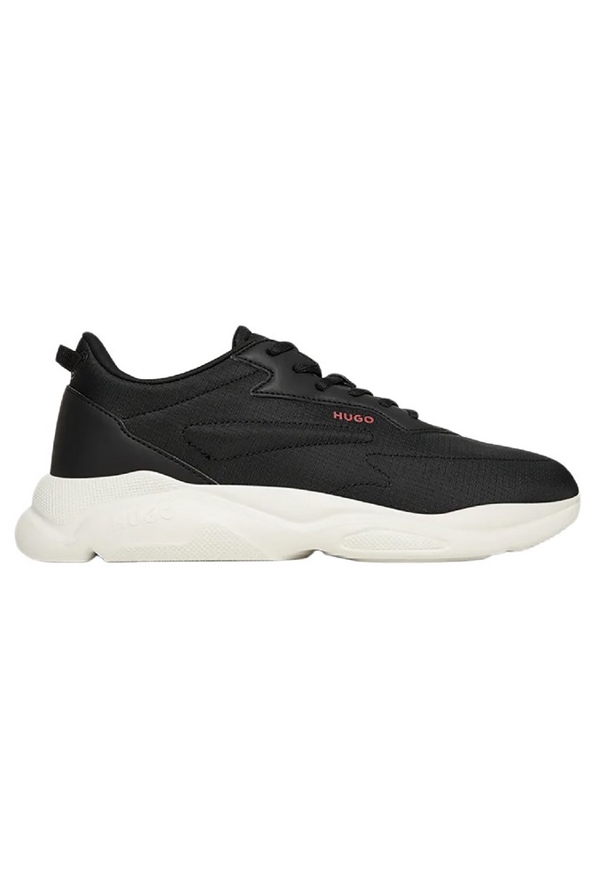 HUGO BOSS LEON RUNN NYRP SNEAKERS ΠΑΠΟΥΤΣΙΑ ΑΝΔΡΙΚΑ BLACK