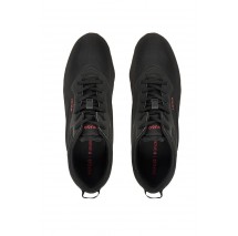 HUGO BOSS LEON RUNN NYRP SNEAKERS ΠΑΠΟΥΤΣΙΑ ΑΝΔΡΙΚΑ BLACK