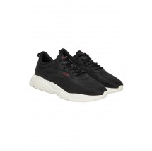 HUGO BOSS LEON RUNN NYRP SNEAKERS ΠΑΠΟΥΤΣΙΑ ΑΝΔΡΙΚΑ BLACK
