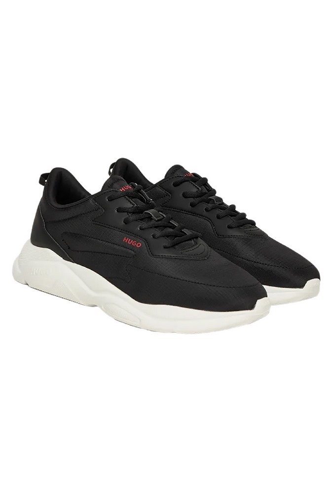 HUGO BOSS LEON RUNN NYRP SNEAKERS ΠΑΠΟΥΤΣΙΑ ΑΝΔΡΙΚΑ BLACK