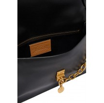 TOMMY HILFIGER CREST LEATHER CONV SHOULDER BAG ΤΣΑΝΤΑ ΓΥΝΑΙΚΕΙΑ BLACK