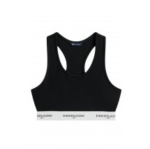 TOMMY JEANS CRP TAPE BRA TOP ΤΟΠ ΓΥΝΑΙΚΕΙΟ BLACK
