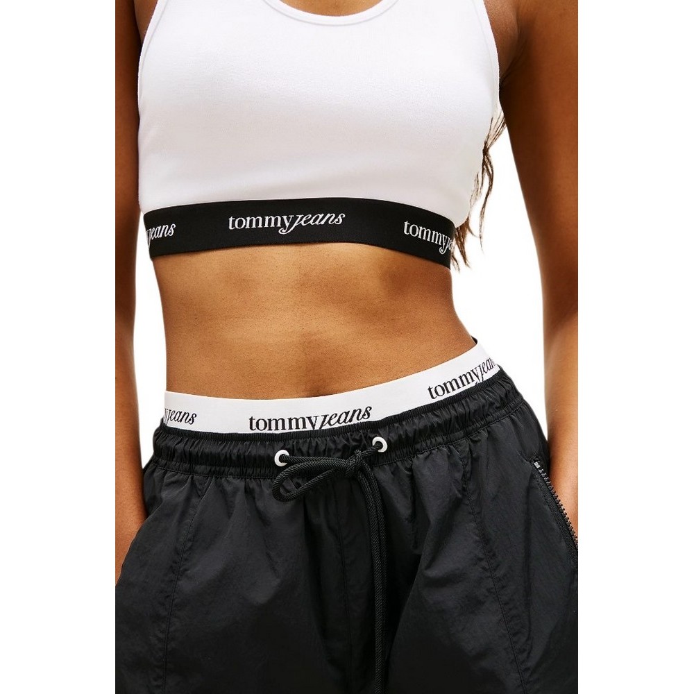 TOMMY JEANS CRP TAPE BRA TOP ΤΟΠ ΓΥΝΑΙΚΕΙΟ ECRU