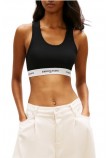 TOMMY JEANS CRP TAPE BRA TOP ΤΟΠ ΓΥΝΑΙΚΕΙΟ BLACK