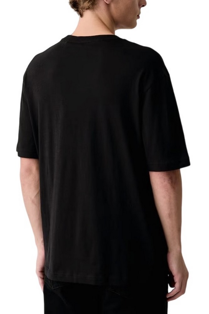 HUGO BOSS NAXTER JERSEY T-SHIRT ΜΠΛΟΥΖΑ ΑΝΔΡΙΚΗ BLACK
