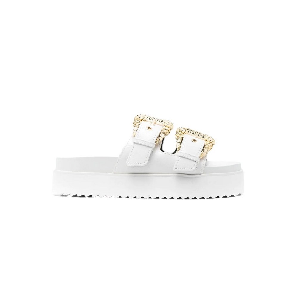 VERSACE JEANS COUTURE FONDO ARIZONA DIS. SM1 NAPLACK ΠΑΝΤΟΦΛΑ ΓΥΝΑΙΚΕΙΑ WHITE