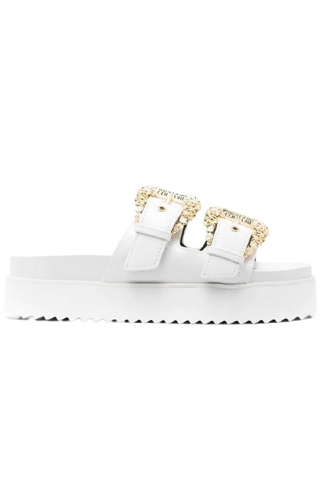 VERSACE JEANS COUTURE FONDO ARIZONA DIS. SM1 NAPLACK ΠΑΝΤΟΦΛΑΙ ΓΥΝΑΙΚΕΙΑ WHITE