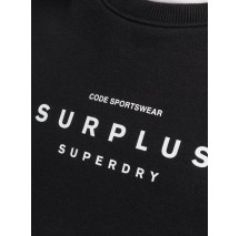 ΜΠΛΟΥΖΑ ΦΟΥΤΕΡ D2 CODE SURPLUS LOOSE ΑΝΔΡΙΚΗ SUPERDRY BLACK