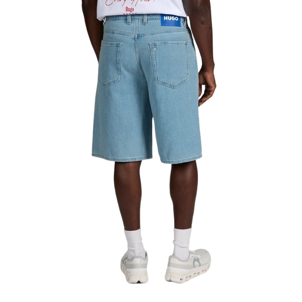 HUGO BOSS JEANS MASON/S ΤΖΙΝ ΒΕΡΜΟΥΔΑ ΑΝΔΡΙΚΗ DENIM LIGHT