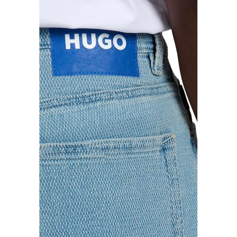 HUGO BOSS JEANS MASON/S ΤΖΙΝ ΒΕΡΜΟΥΔΑ ΑΝΔΡΙΚΗ DENIM LIGHT
