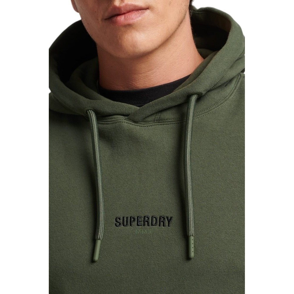 ΜΠΛΟΥΖΑ ΦΟΥΤΕΡ VINTAGE LOGO EMB ΑΝΔΡΙΚΗ SUPERDRY KHAKI