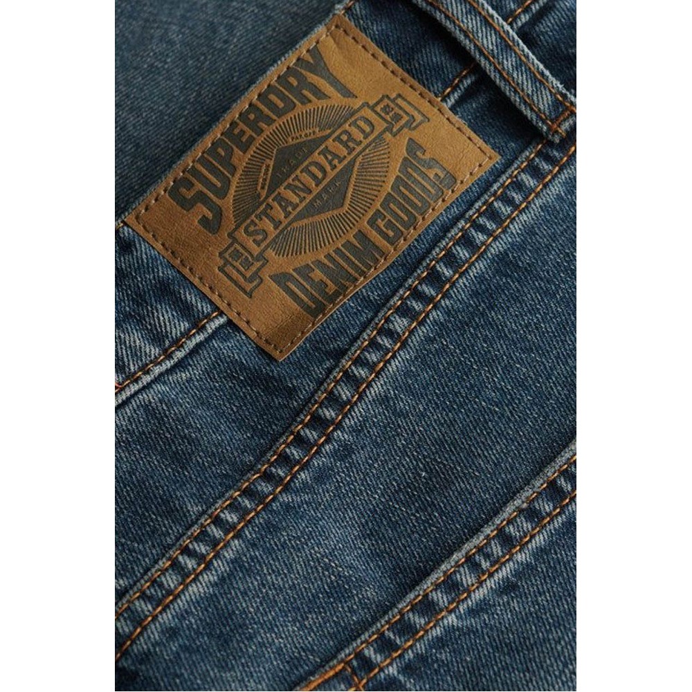 SUPERDRY D2 OVIN OVERSIZED WASHED DENIM SHORT ΤΖΙΝ ΒΕΡΜΟΥΔΑ ΑΝΔΡΙΚΗ DENIM DARK
