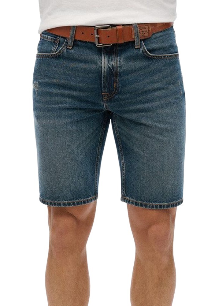 SUPERDRY D2 OVIN OVERSIZED WASHED DENIM SHORT ΤΖΙΝ ΒΕΡΜΟΥΔΑ ΑΝΔΡΙΚΗ DENIM DARK