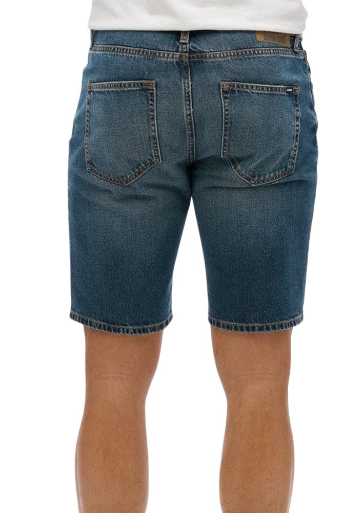 SUPERDRY D2 OVIN OVERSIZED WASHED DENIM SHORT ΤΖΙΝ ΒΕΡΜΟΥΔΑ ΑΝΔΡΙΚΗ DENIM DARK