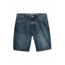 SUPERDRY D2 OVIN OVERSIZED WASHED DENIM SHORT ΤΖΙΝ ΒΕΡΜΟΥΔΑ ΑΝΔΡΙΚΗ DENIM DARK