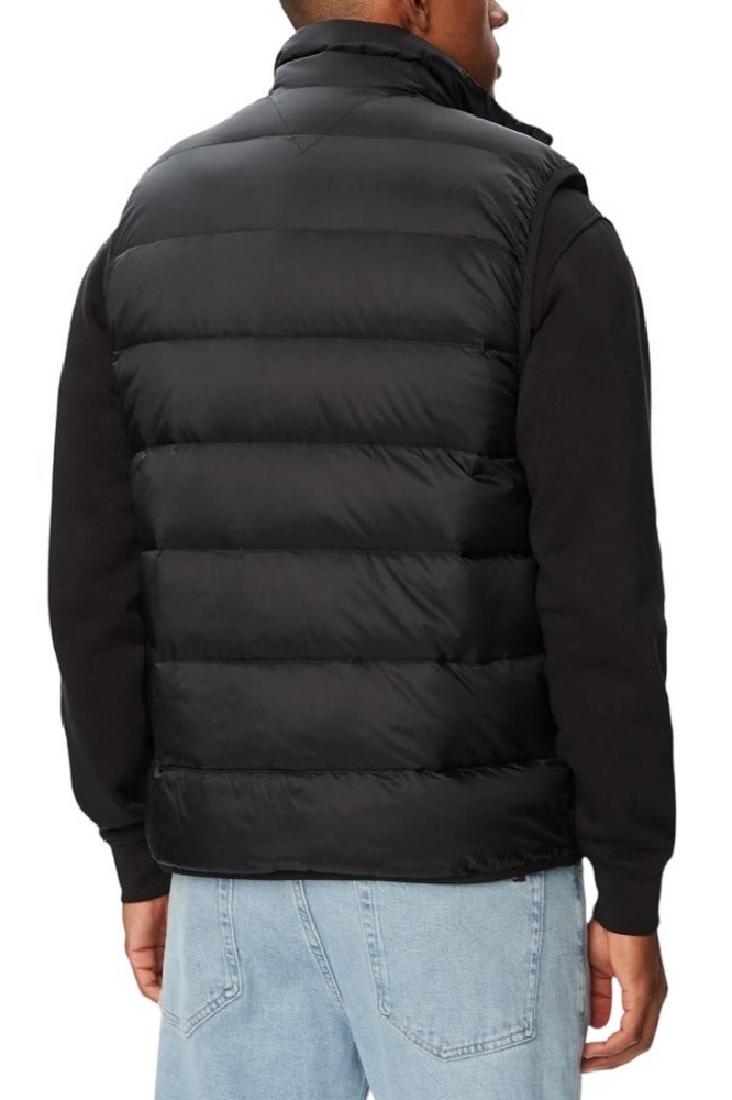 TOMMY JEANS LIGHT DOWN VEST EXT ΑΜΑΝΙΚΟ ΜΠΟΥΦΑΝ ΑΝΔΡΙΚΟ BLACK