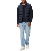 TOMMY JEANS LIGHT DOWN VEST EXT ΑΜΑΝΙΚΟ ΜΠΟΥΦΑΝ ΑΝΔΡΙΚΟ NAVY