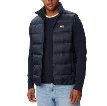 TOMMY JEANS LIGHT DOWN VEST EXT ΑΜΑΝΙΚΟ ΜΠΟΥΦΑΝ ΑΝΔΡΙΚΟ NAVY