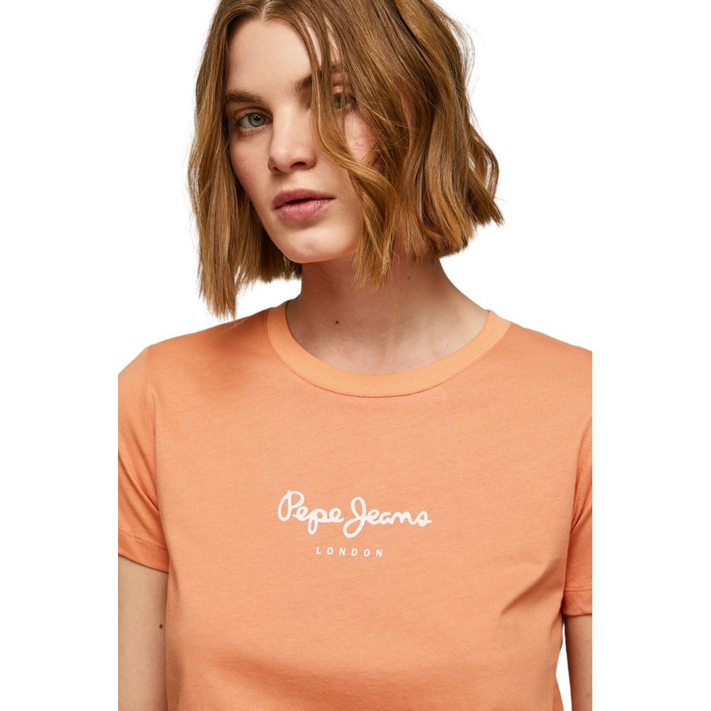 PEPE JEANS WENDY T-SHIRT ΓΥΝΑΙΚΕΙΟ ORANGE