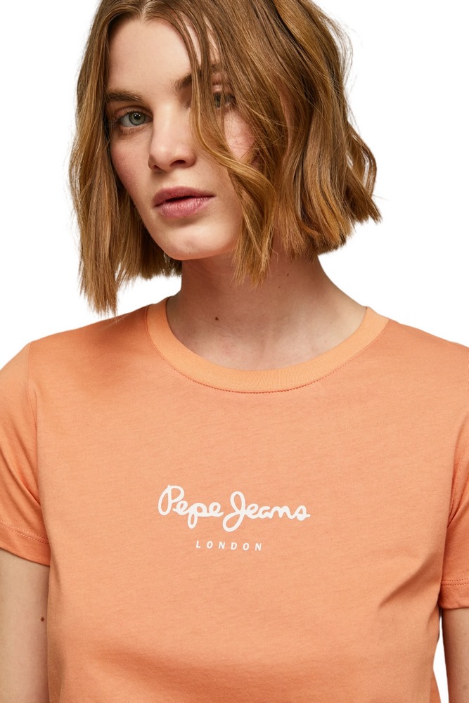 PEPE JEANS WENDY T-SHIRT ΓΥΝΑΙΚΕΙΟ ORANGE