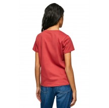 PEPE JEANS WENDY T-SHIRT ΓΥΝΑΙΚΕΙΟ RED