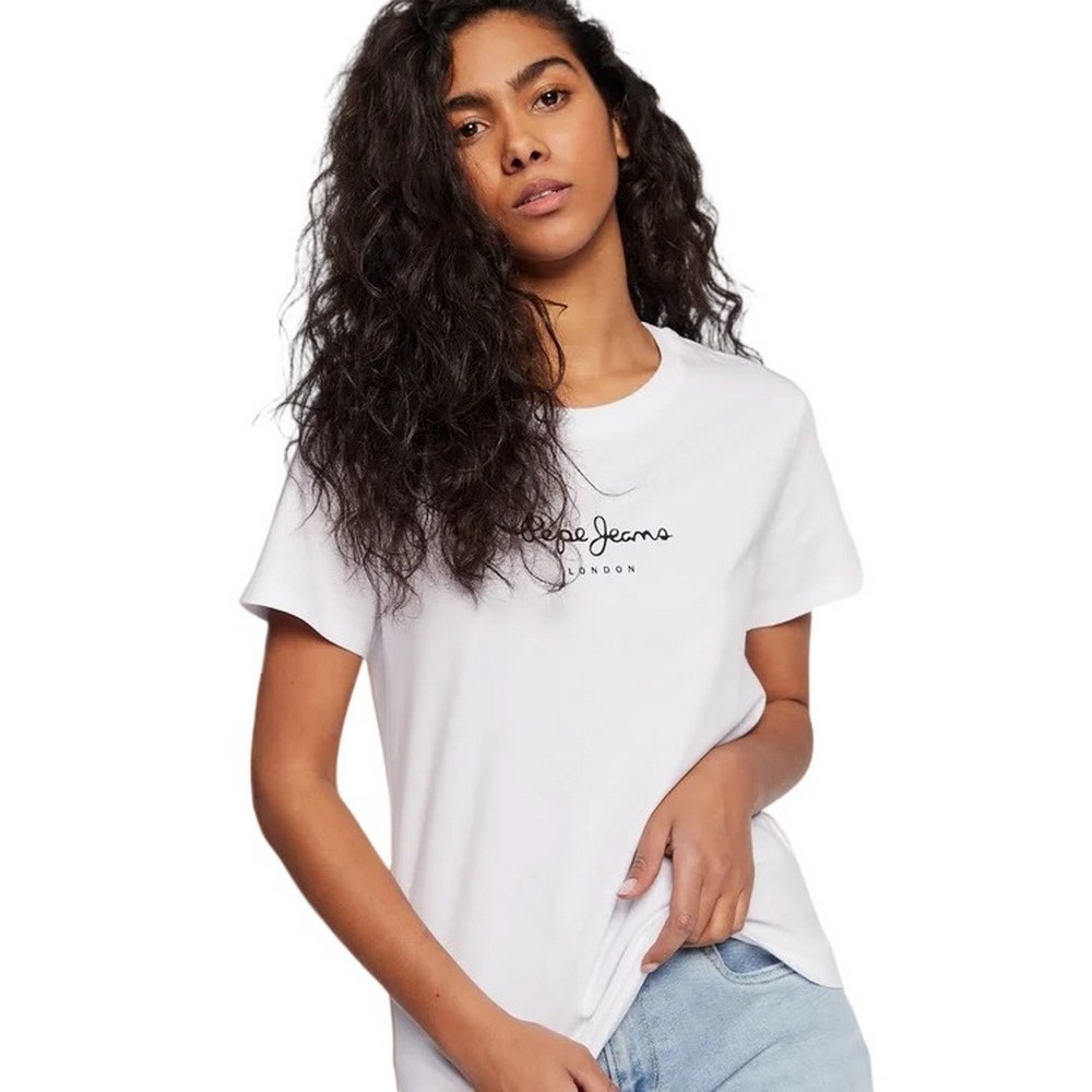 PEPE JEANS WENDY T-SHIRT ΓΥΝΑΙΚΕΙΟ WHITE