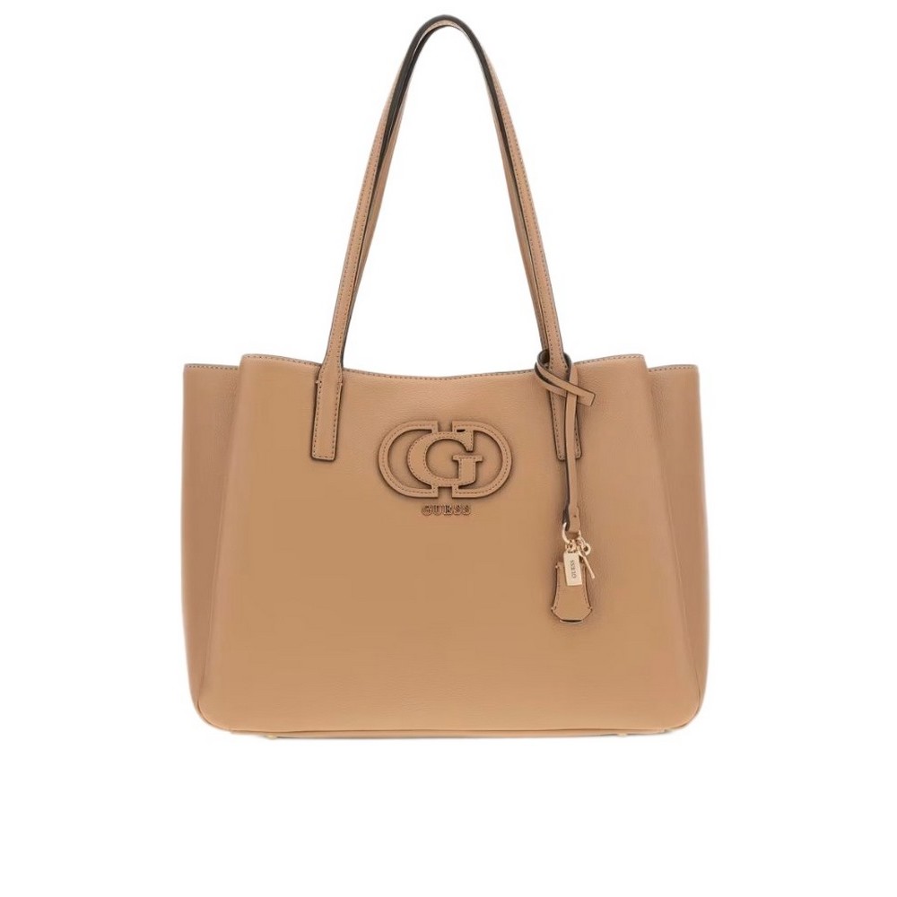 GUESS ISOLA MULTI COMP TOTE ΤΣΑΝΤΑ ΓΥΝΑΙΚΕΙΑ BEIGE