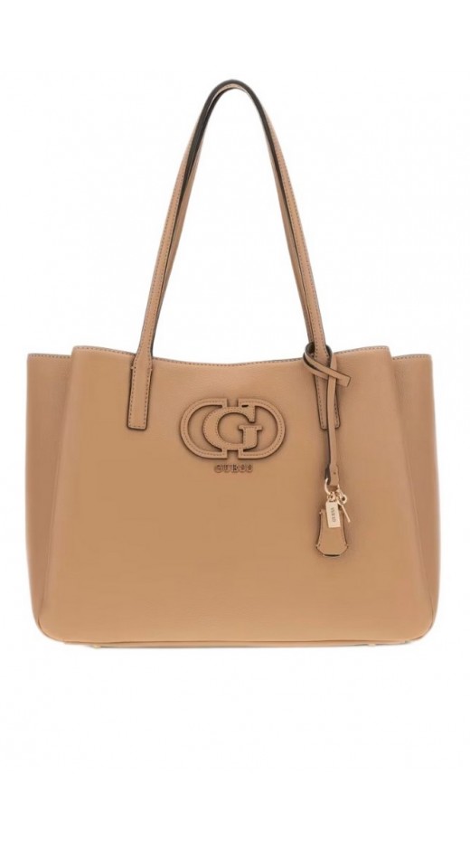 GUESS ISOLA MULTI COMP TOTE ΤΣΑΝΤΑ ΓΥΝΑΙΚΕΙΑ BEIGE