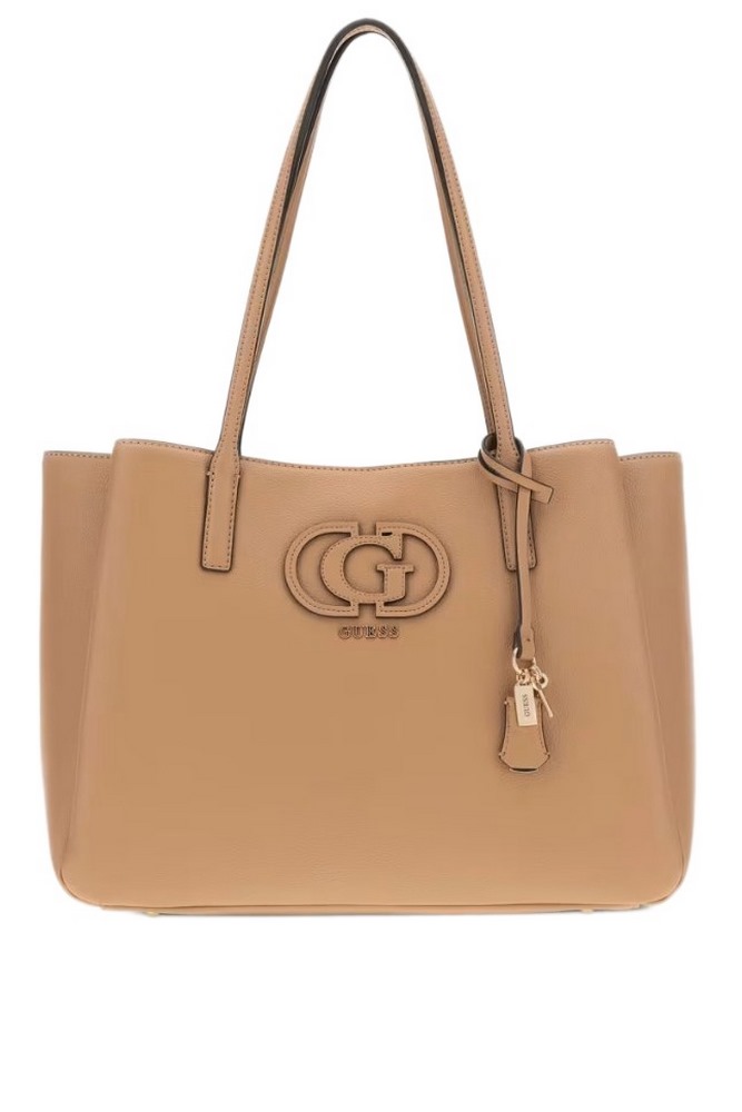 GUESS ISOLA MULTI COMP TOTE ΤΣΑΝΤΑ ΓΥΝΑΙΚΕΙΑ BEIGE