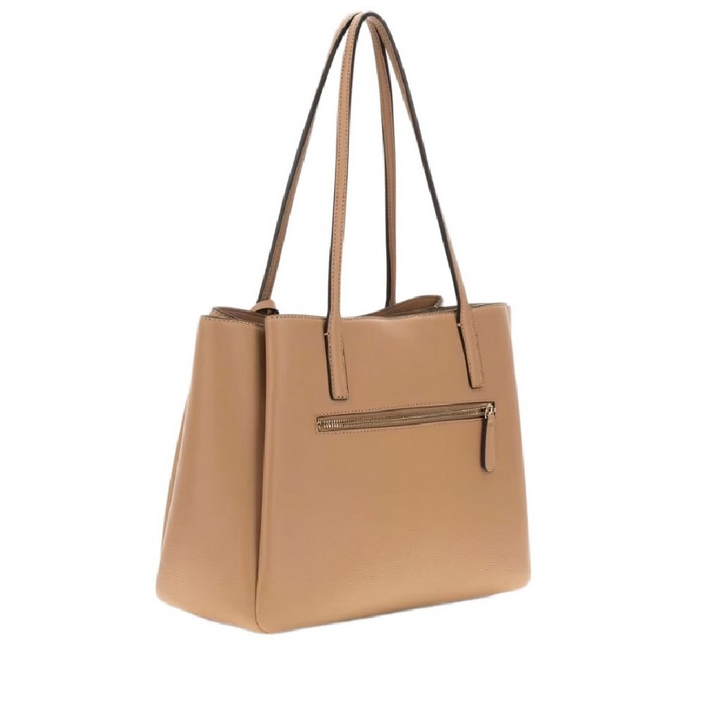 GUESS ISOLA MULTI COMP TOTE ΤΣΑΝΤΑ ΓΥΝΑΙΚΕΙΑ BEIGE