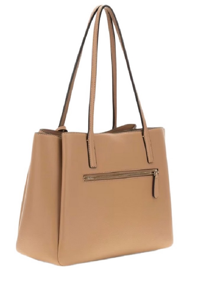 GUESS ISOLA MULTI COMP TOTE ΤΣΑΝΤΑ ΓΥΝΑΙΚΕΙΑ BEIGE