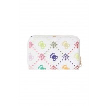 GUESS EMELIE LOGO SLG MED ZIP AROUND ΠΟΡΤΟΦΟΛΙ ΓΥΝΑΙΚΕΙΟ MULTI
