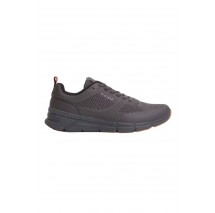 TOMMY HILFIGER LIGHT KNITTED HILFIGER RUNNER ΠΑΠΟΥΤΣΙ ΑΝΔΡΙΚΟ DARK GREY