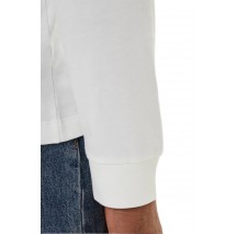CALVIN KLEIN JEANS LS EASY MONOGRAM TEE ΜΠΛΟΥΖΑ ΑΝΔΡΙΚΗ WHITE