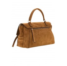 GUESS DEVON TOP HANDLE FLAP ΤΣΑΝΤΑ ΓΥΝΑΙΚΕΙΑ COGNAC