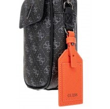 GUESS MILANO CROSSBODY MICRO HMMILOP5425 ΤΣΑΝΤΑ ΑΝΔΡΙΚΗ BLACK/GREY