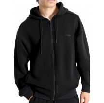 GUESS KENNETH FULL ZIP HOODIE SWEATS ΖΑΚΕΤΑ ΦΟΥΤΕΡ ΑΝΔΡΙΚΗ BLACK