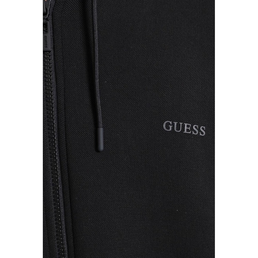 GUESS KENNETH FULL ZIP HOODIE SWEATS ΖΑΚΕΤΑ ΦΟΥΤΕΡ ΑΝΔΡΙΚΗ BLACK